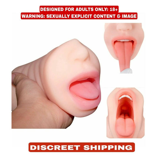 DRANIT 2 IN 1 MOUTH + VAGINA – 3D POCKET PUSSY – BLOW JOB – INDIAN DARK MALE MASTURBATOR SEX TOY FOR MEN
