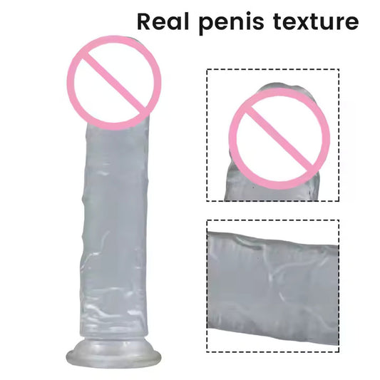 DRANIT ARTIFICIAL CRYSTAL REALISTIC DESIGN SOFT SILICONE MATERIAL