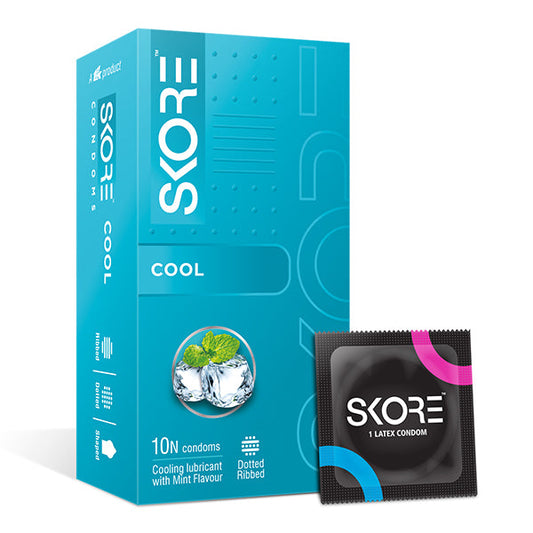 Skore Cool Mint Condoms 1 pack (10pcs)