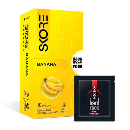 Skore Banana flavour Condoms