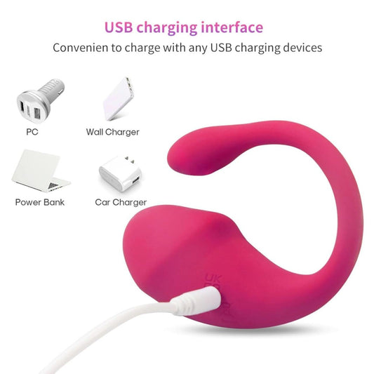 DRANIT MAGNETIC CHARGING ERGONOMIC DESIGN 10 VIBRATION MODES MASTURBATION MASSAGER THREE-POINT STIMULATOR SMART APP CONTROL VIBRATOR