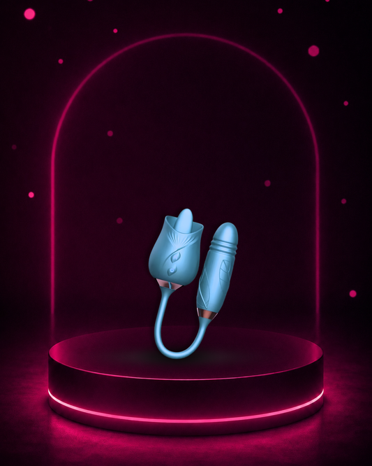 10 Tongue Licking Modes Dual Stimulation Massager