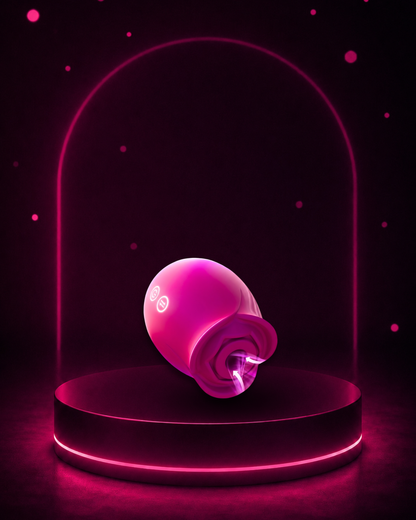 Dranit Rose Pleasure Toy — Air Suction Vibrator