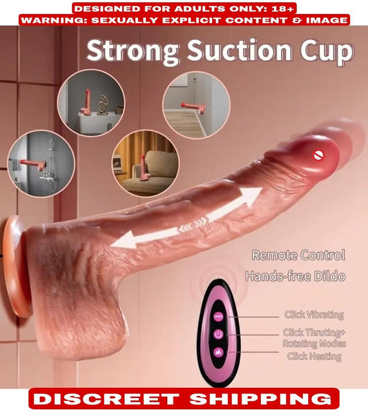 DRANIT EXCLUSIVE REALASTIC REMOTE CONTROL HANDS-FREE  DILDO