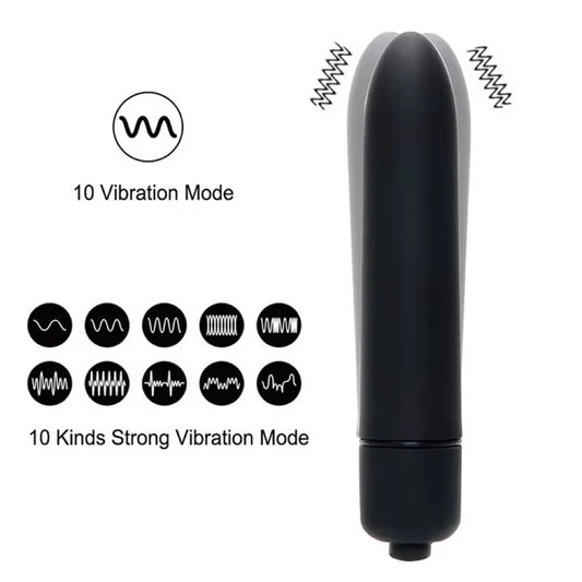 DRANIT 10-SPEED BULLET VIBRATOR FOR FEMALE PLEASUER PULSE