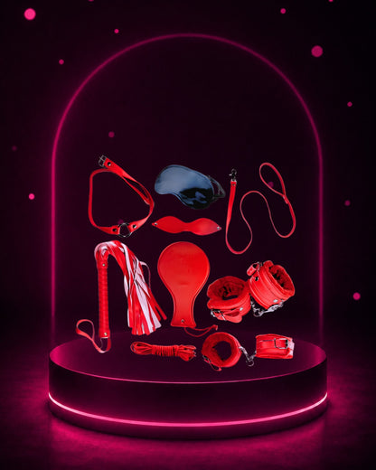 Premium Bondage Restraint Kit for Couples | Roleplay Intimacy Set