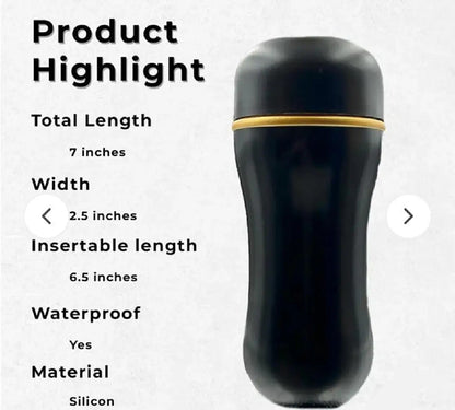 Male Masturbator Cup — Realistic Pocket Stroker