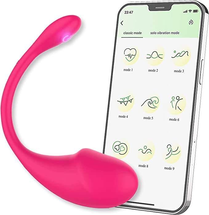 App-Controlled Wearable Vibrator with 10 Modes