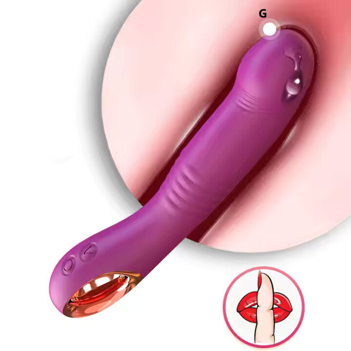 10 Thrusting Modes Realistic Vibrator Massager