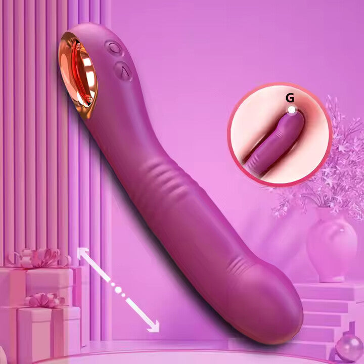 10 Thrusting Modes Realistic Vibrator Massager