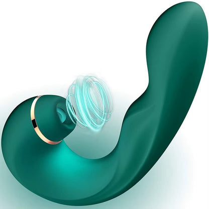2 in 1 sucking and vibrations vibrator